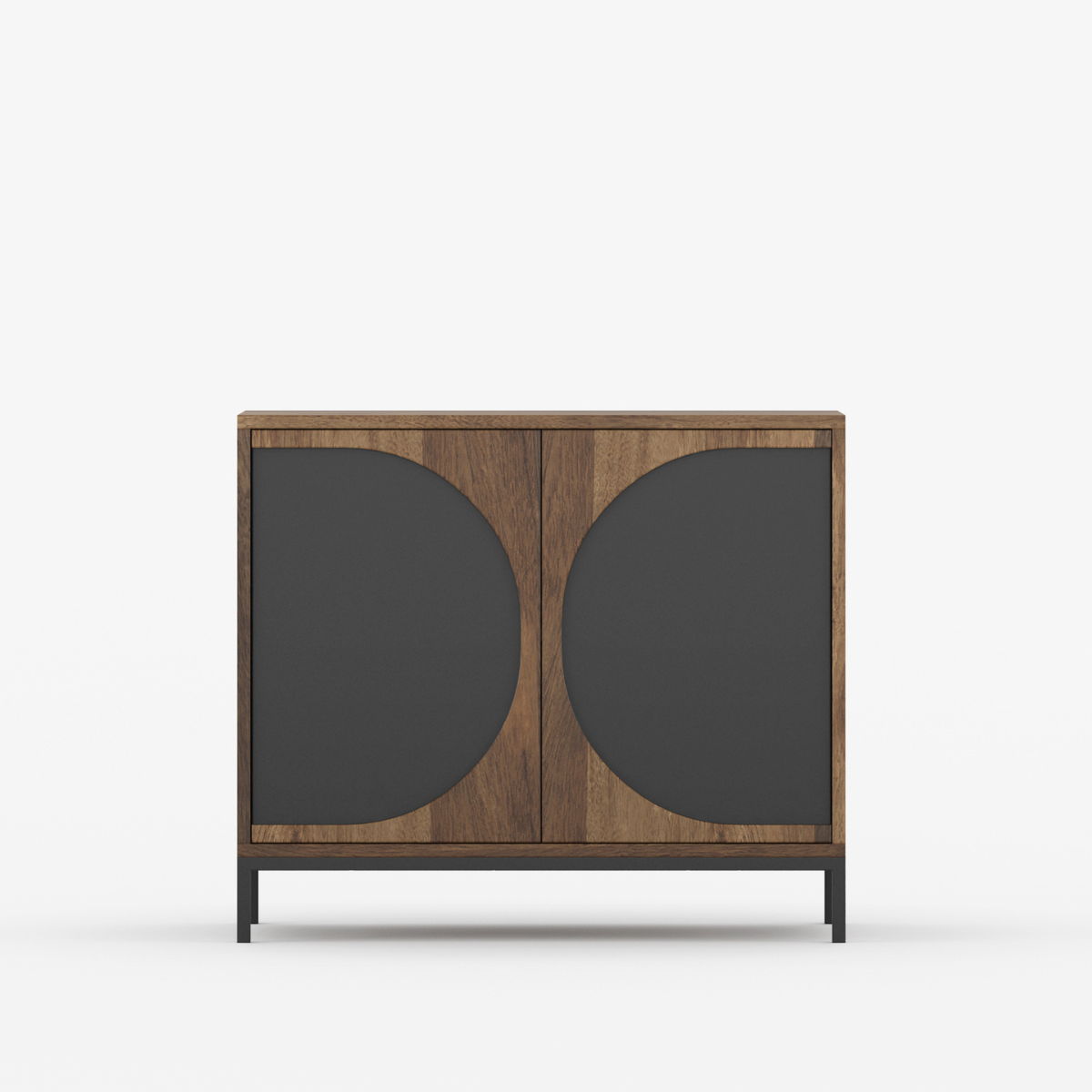 Arcova Solid Wood 2 Door Small Sideboard