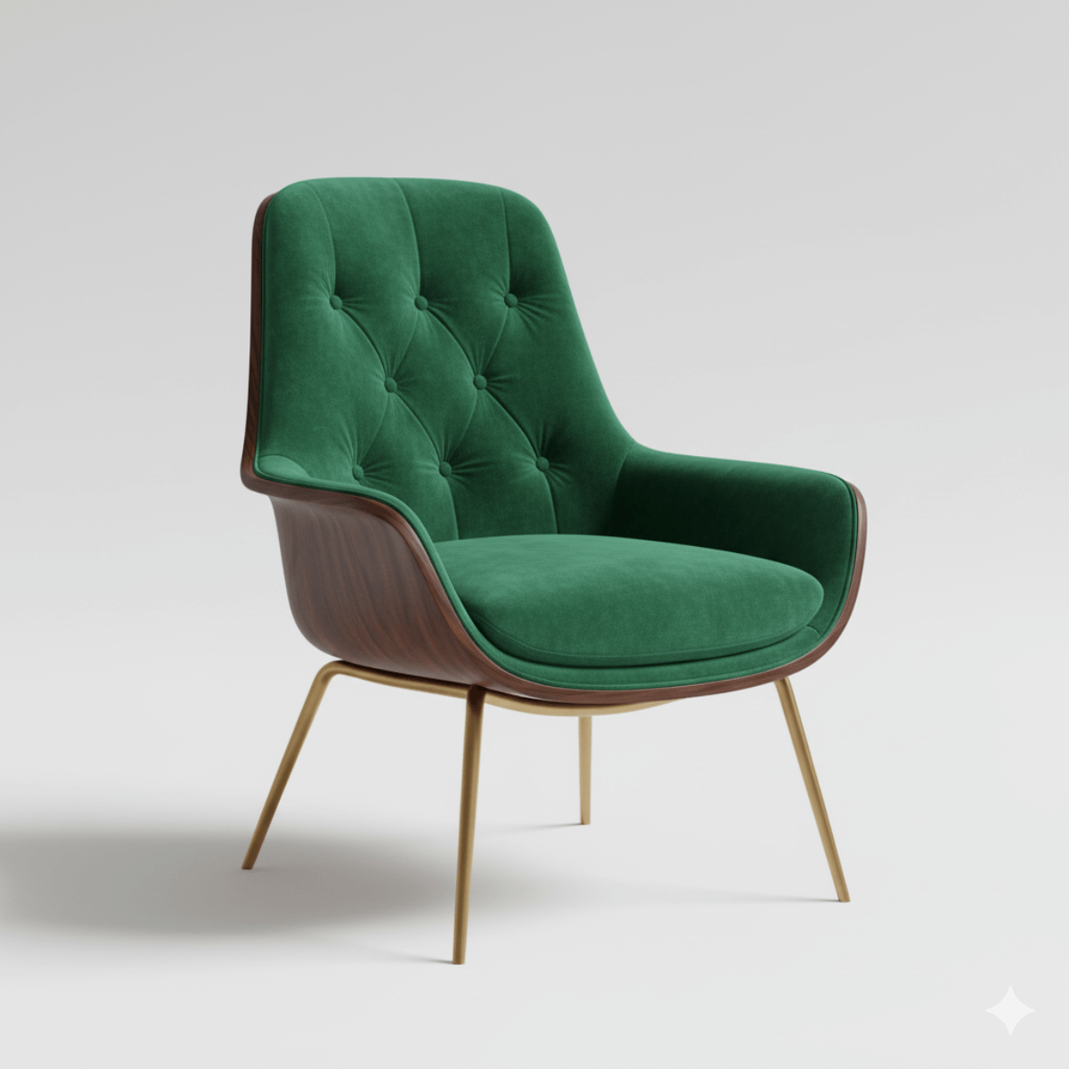 Jovren Modern High Back Upholstered Accent Chair