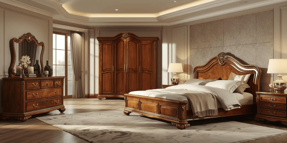 solid wood handmade bedroom furniture