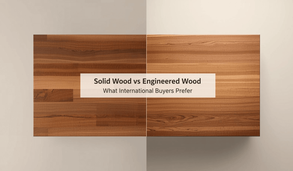 Solid Wood vs Engineered Wood: What International Buyers Prefer