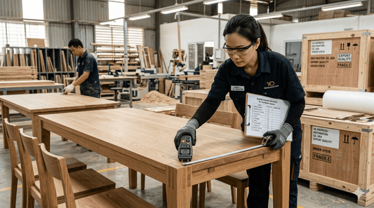 Solid Wood Furniture Quality Control Checklist for US Importers
