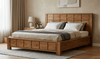 Solid Wood Bed Frame - Import from India - Pindel Handicraft