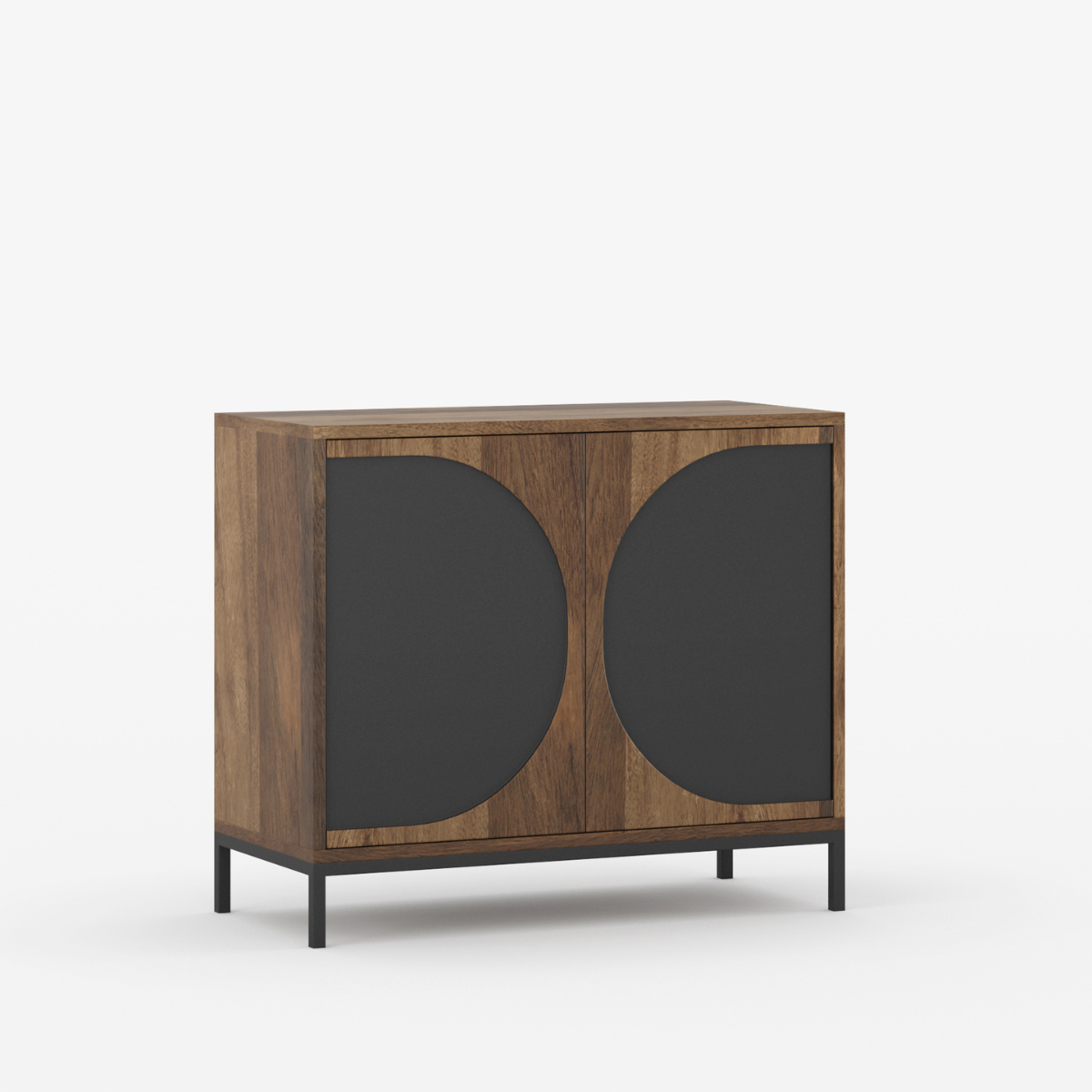 Arcova Solid Wood 2 Door Small Sideboard