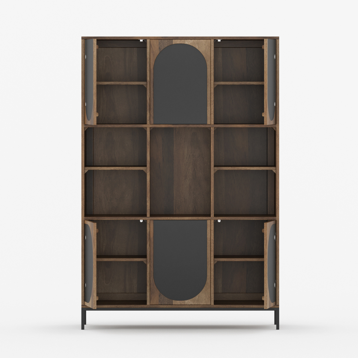 Arcova Cabinet with Arch Panel Doors - Large
