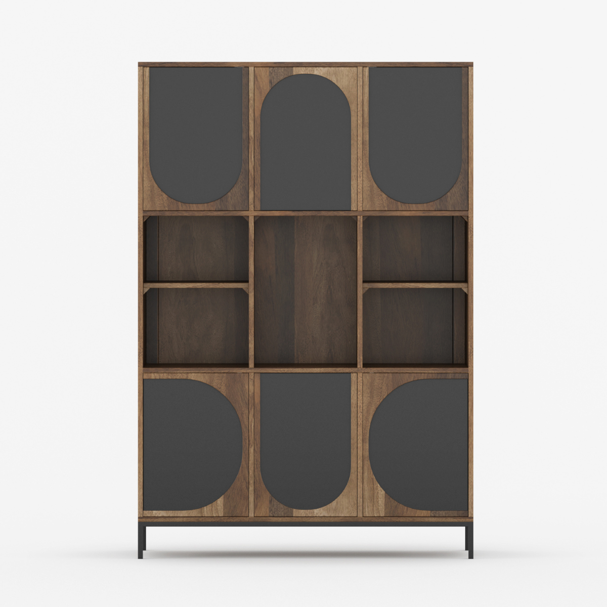 Arcova Cabinet with Arch Panel Doors - Large