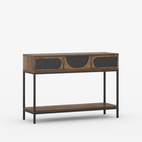 Arcova Solid Wood 3 Drawer Console Table
