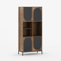 Arcova Cabinet with Arch Panel Doors - Medium