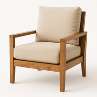 Cavrix Scandinavian-Inspired Lounge Chair