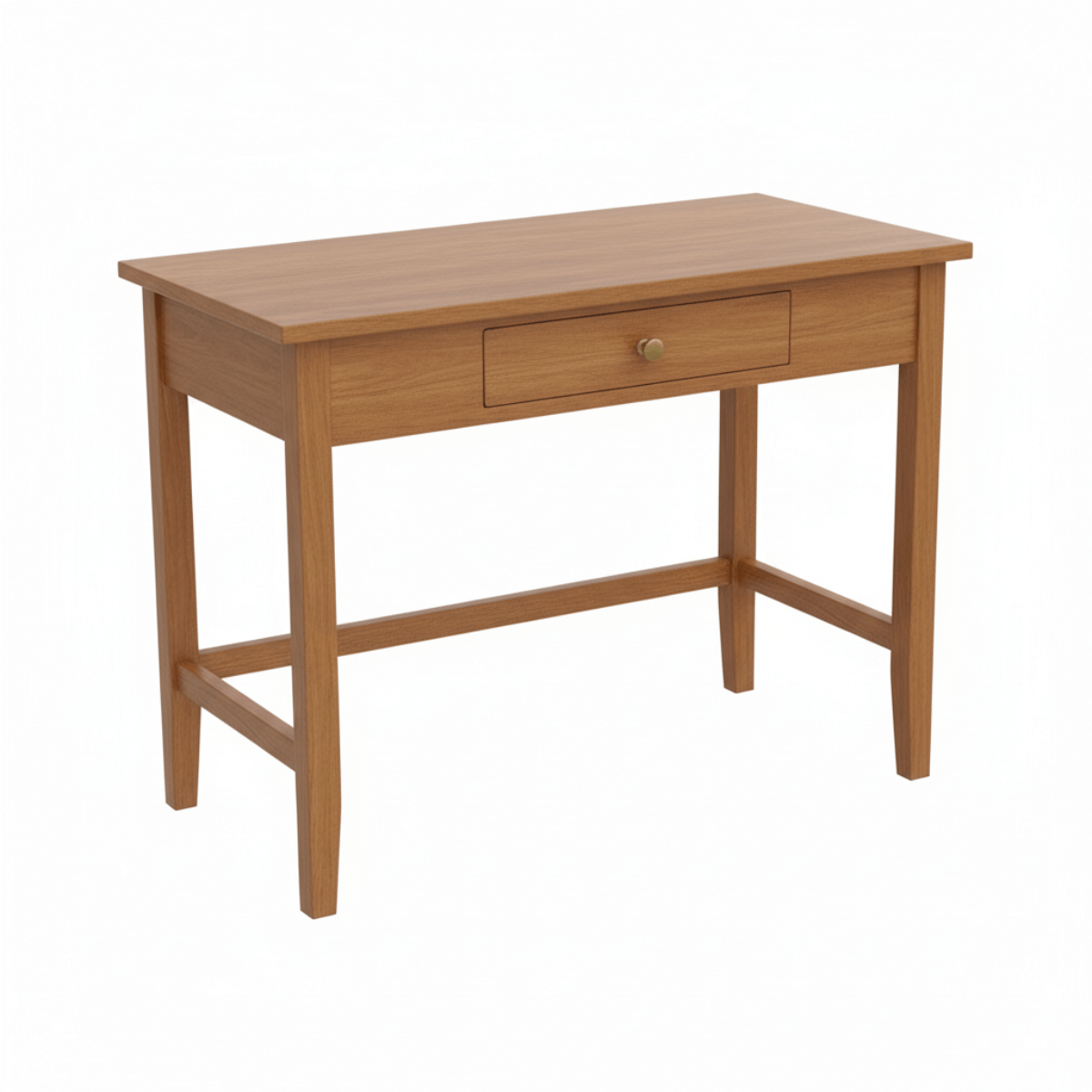 Norvik Solid Wood Classic Study Table with Drawer