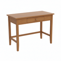 Norvik Solid Wood Classic Study Table with Drawer