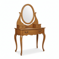Rynex Solid Wood French Provincial Dressing Table with Mirror
